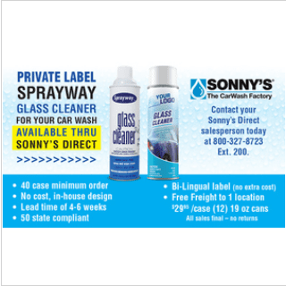 Sprayway, Glass Cleaner Private Label - Mid Florida Car Wash